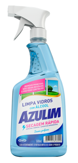 LIMPA VIDROS AZULIM 500 ML