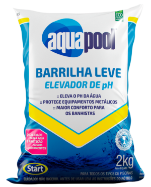 BARRILHA LEVE ELEVADOR DE PH AQUAPOOL 2 KILOS