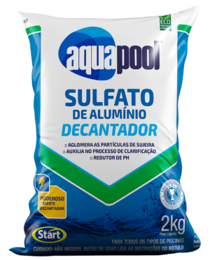 SULFATO DE ALUMINIO DECANTADOR AQUAPOOL 2 KILOS