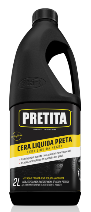 CERA LIQUIDA PRETA PRETITA START 2 LITROS