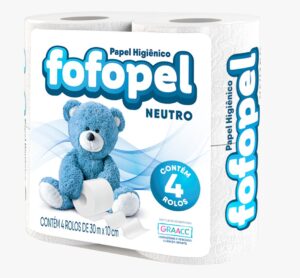 PAPEL HIGIENICO FOFOPEL 4 ROLOS