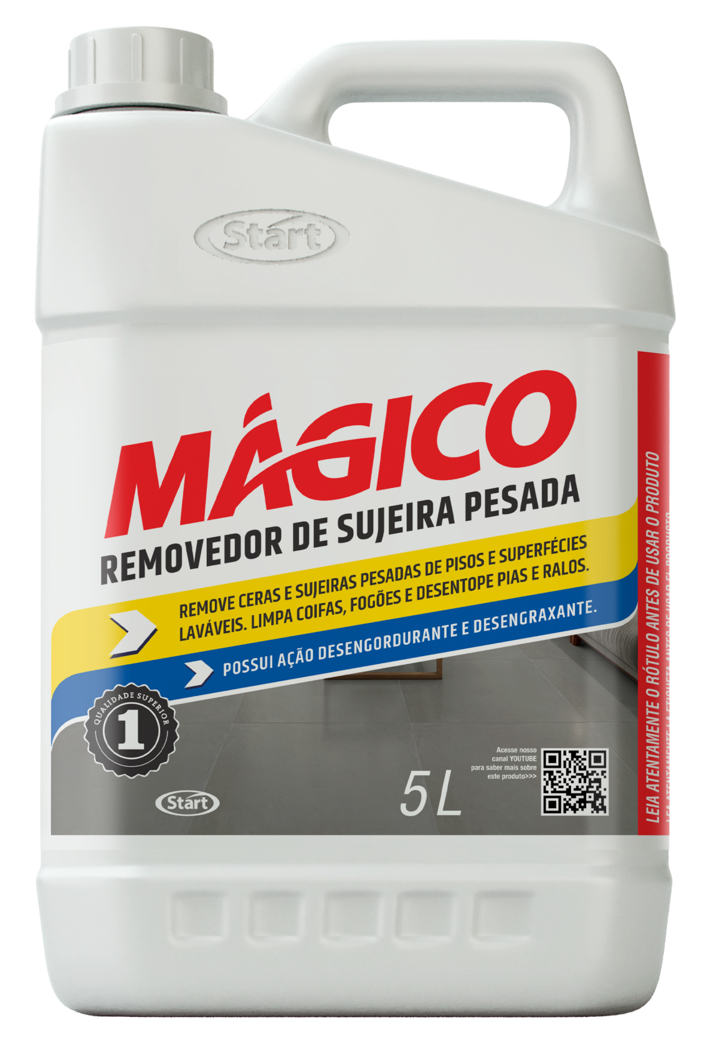 MAGICO REMOVEDOR DE CERA START 5 LITROS