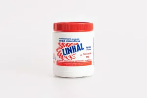 SODA CAUSTICA ESCAMA 96-99% LINHAL 500 GR